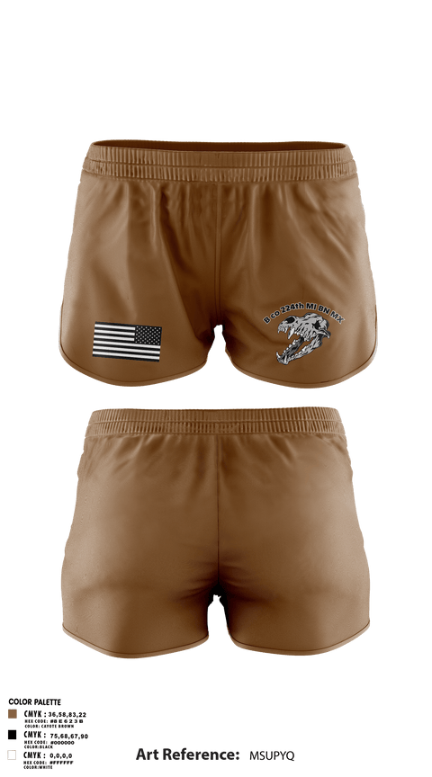 Ranger Panties, B co 224th MI BN MX, Army, Teamtime, Team time, sublimation, custom sports apparel, team uniforms, spirit wear, spiritwear, sports uniforms, custom shirts, team store, custom team store, fundraiser sports, apparel fundraiser