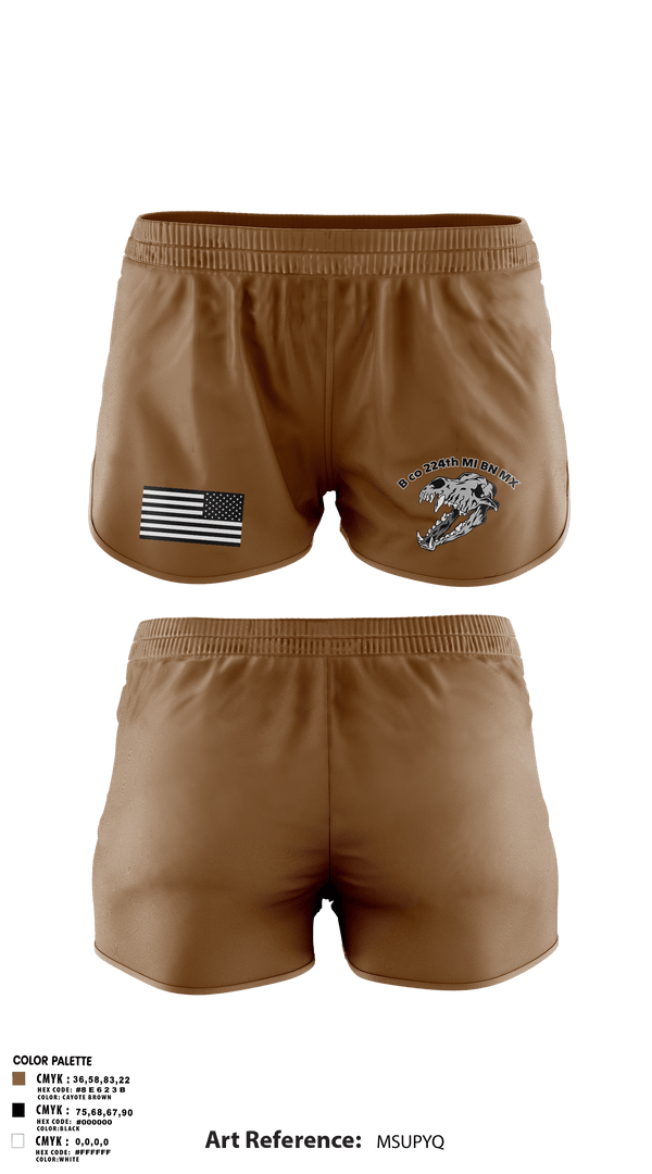 Ranger Panties, B co 224th MI BN MX, Army, Teamtime, Team time, sublimation, custom sports apparel, team uniforms, spirit wear, spiritwear, sports uniforms, custom shirts, team store, custom team store, fundraiser sports, apparel fundraiser
