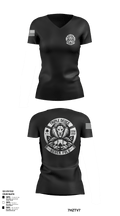 BPOA 222 62021148 Women's Short Sleeve V-neck Shirt - 1