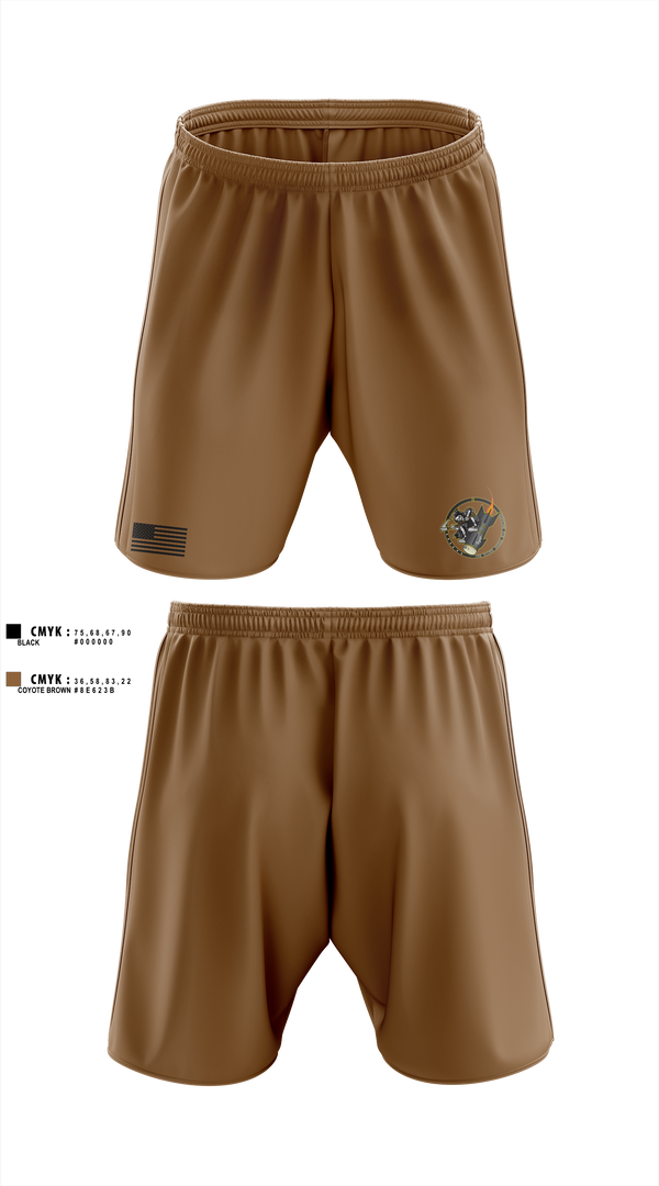 Athletic Shorts With Pockets, Eco 2/160th SOAR (Abn), Army, Teamtime, Team time, sublimation, custom sports apparel, team uniforms, spirit wear, spiritwear, sports uniforms, custom shirts, team store, custom team store, fundraiser sports, apparel fundraiser