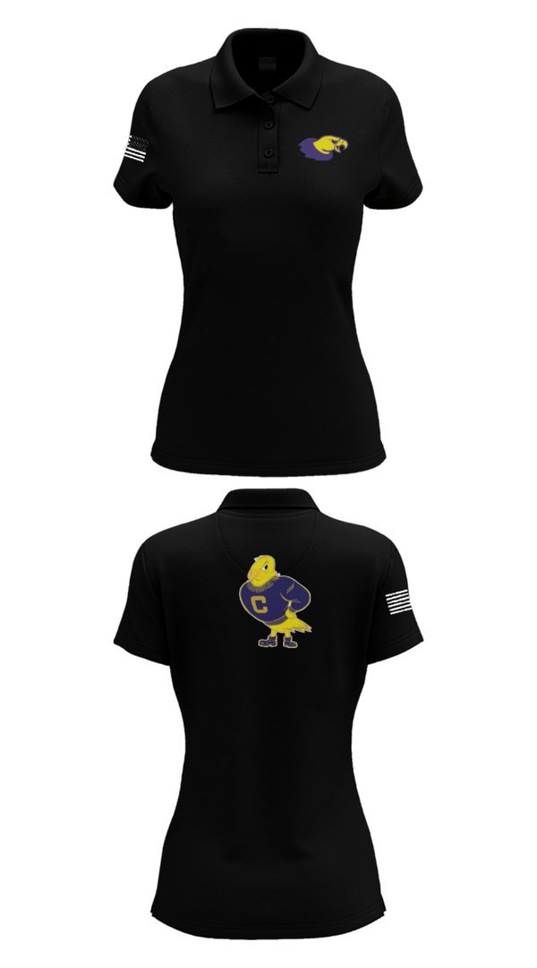 Women's Short Sleeve Performance Polo, California High School Volleyball, Women's Volleyball, Teamtime, Team time, sublimation, custom sports apparel, team uniforms, spirit wear, spiritwear, sports uniforms, custom shirts, team store, custom team store, fundraiser sports, apparel fundraiser