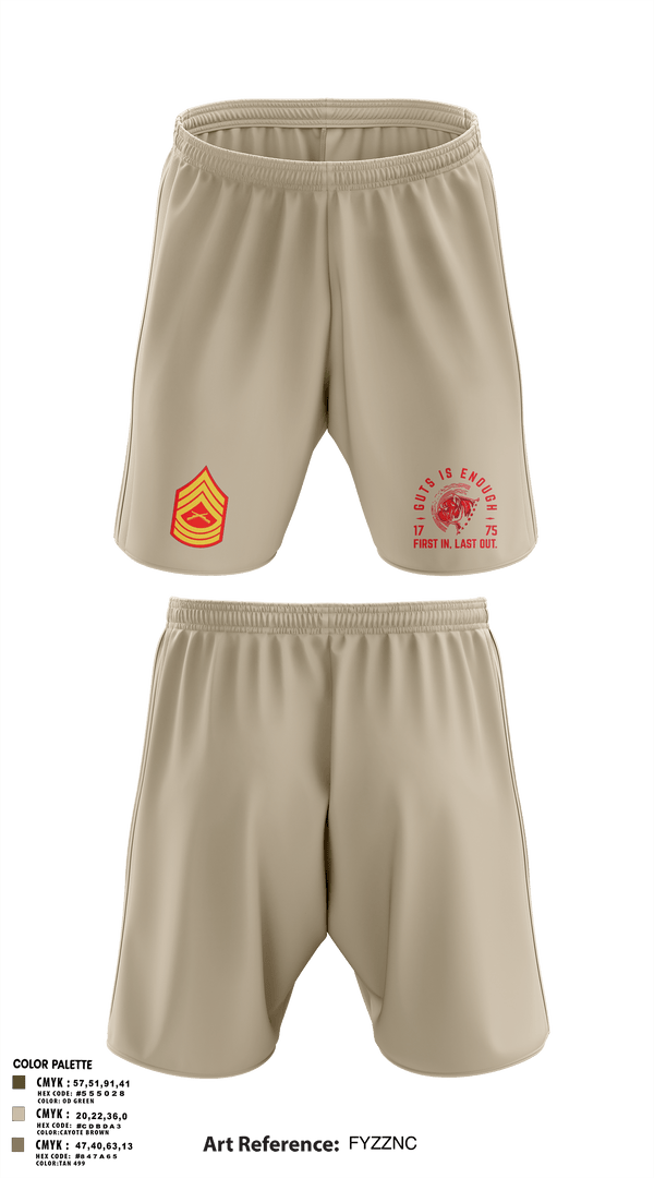 Athletic Shorts With Pockets, Zulu 109, Marines, Teamtime, Team time, sublimation, custom sports apparel, team uniforms, spirit wear, spiritwear, sports uniforms, custom shirts, team store, custom team store, fundraiser sports, apparel fundraiser