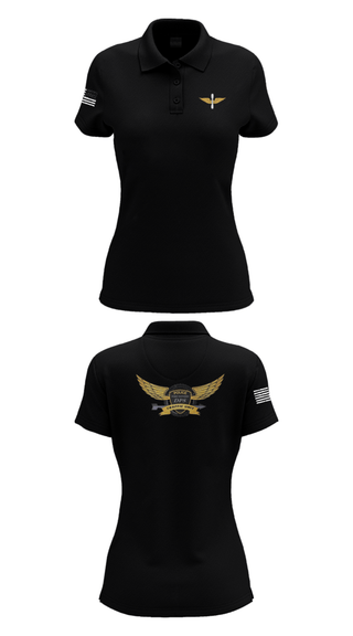 Women's Short Sleeve Performance Polo, Investigator, Army, Teamtime, Team time, sublimation, custom sports apparel, team uniforms, spirit wear, spiritwear, sports uniforms, custom shirts, team store, custom team store, fundraiser sports, apparel fundraiser