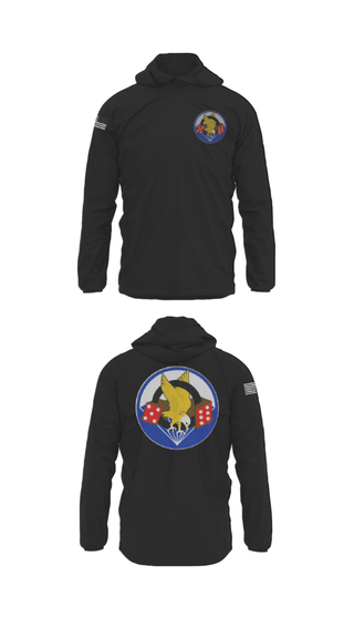Windbreaker, 506th PIR, Army, Teamtime, Team time, sublimation, custom sports apparel, team uniforms, spirit wear, spiritwear, sports uniforms, custom shirts, team store, custom team store, fundraiser sports, apparel fundraiser