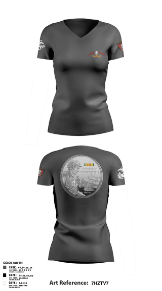 Women's Short Sleeve Vneck Shirt, B Co. 3rd Recon Bn Force Reconnaissance3rd Recon Co.3rd ReconnaissanceRecon, Marines, Teamtime, Team time, sublimation, custom sports apparel, team uniforms, spirit wear, spiritwear, sports uniforms, custom shirts, team store, custom team store, fundraiser sports, apparel fundraiser
