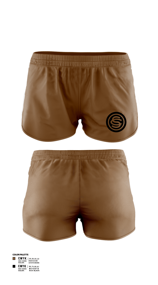 Women's Shorts, OCS 117th RTI, National Guard, Teamtime, Team time, sublimation, custom sports apparel, team uniforms, spirit wear, spiritwear, sports uniforms, custom shirts, team store, custom team store, fundraiser sports, apparel fundraiser