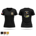 Red Boiling Springs Police Department Women's Short Sleeve V-neck Shirt - 1