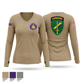 Womens Long Sleeve Vneck Shirt, 12/100th CA PO, Wrestling, Teamtime, Team time, sublimation, custom sports apparel, team uniforms, spirit wear, spiritwear, sports uniforms, custom shirts, team store, custom team store, fundraiser sports, apparel fundraiser