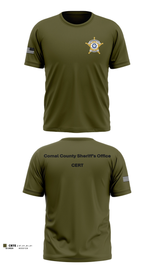Short Sleeve Performance Shirt, Comal County Sheriff’s Office, Police, Teamtime, Team time, sublimation, custom sports apparel, team uniforms, spirit wear, spiritwear, sports uniforms, custom shirts, team store, custom team store, fundraiser sports, apparel fundraiser