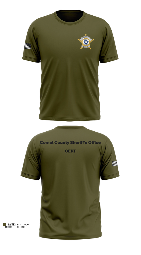Short Sleeve Performance Shirt, Comal County Sheriff’s Office, Police, Teamtime, Team time, sublimation, custom sports apparel, team uniforms, spirit wear, spiritwear, sports uniforms, custom shirts, team store, custom team store, fundraiser sports, apparel fundraiser