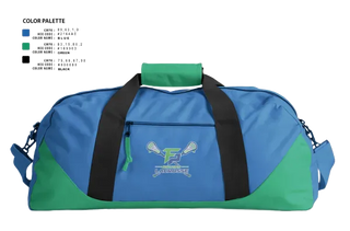 Duffle Bag, Forest Park Bruins, Men's Lacrosse, Teamtime, Team time, sublimation, custom sports apparel, team uniforms, spirit wear, spiritwear, sports uniforms, custom shirts, team store, custom team store, fundraiser sports, apparel fundraiser