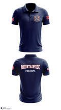 Mountainside Fire Department 9834864 Short Sleeve Performance Polo - 1