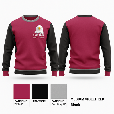 Smyrna High school 69076451 Crew Neck Sweatshirt - 1