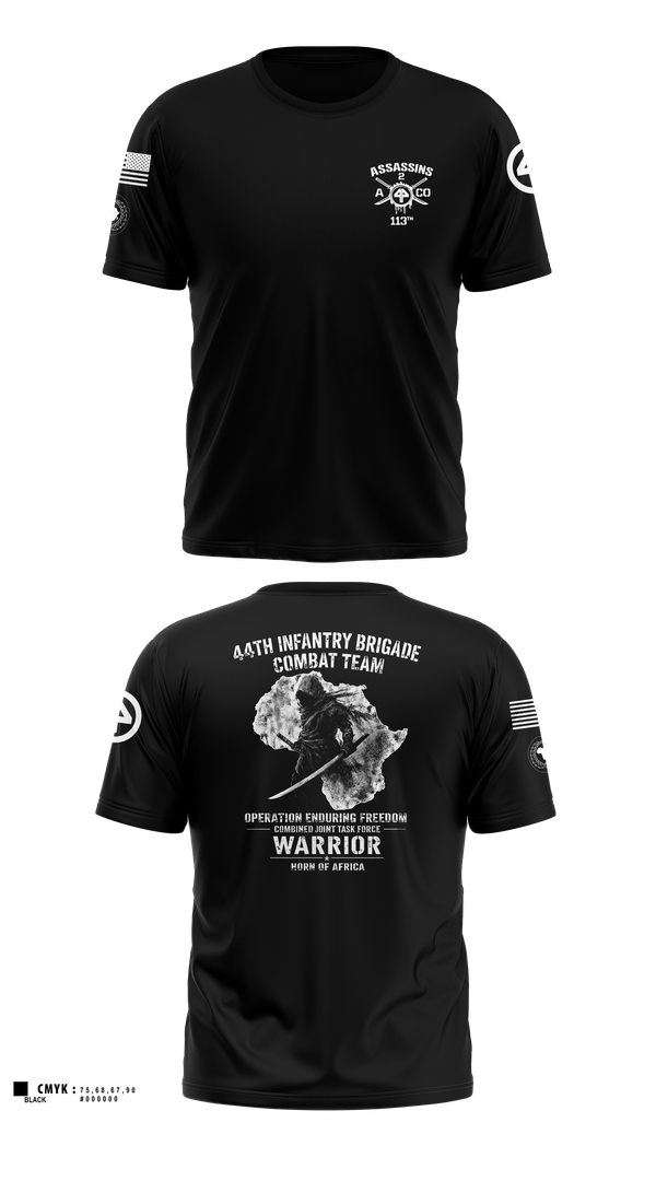 Short Sleeve Performance Shirt, 44th IBCT, Army, Teamtime, Team time, sublimation, custom sports apparel, team uniforms, spirit wear, spiritwear, sports uniforms, custom shirts, team store, custom team store, fundraiser sports, apparel fundraiser