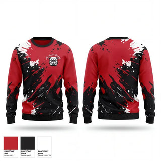 Crew Neck Sweatshirt, New Horizon Academy Bulldogs, Men's Basketball, Teamtime, Team time, sublimation, custom sports apparel, team uniforms, spirit wear, spiritwear, sports uniforms, custom shirts, team store, custom team store, fundraiser sports, apparel fundraiser