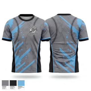 Short Sleeve Performance Shirt, Oklahoma Braves, Baseball, Teamtime, Team time, sublimation, custom sports apparel, team uniforms, spirit wear, spiritwear, sports uniforms, custom shirts, team store, custom team store, fundraiser sports, apparel fundraiser