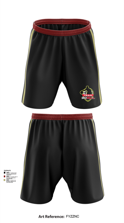 Team Bo Bell 4805732 Athletic Shorts With Pockets - 41