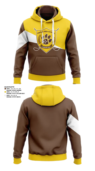 Hoodie, Cibola High School Golf, Golf, Teamtime, Team time, sublimation, custom sports apparel, team uniforms, spirit wear, spiritwear, sports uniforms, custom shirts, team store, custom team store, fundraiser sports, apparel fundraiser