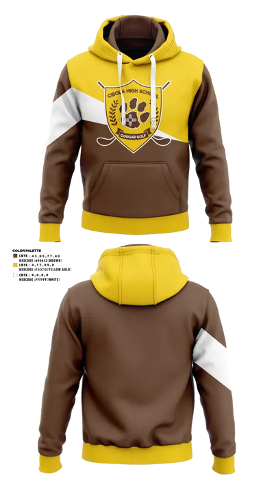 Cibola High School Golf 48815551 Hoodie - 45