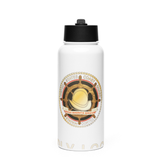 Station Cortez 16222430 Stainless Steel Water Bottle with a Straw Lid