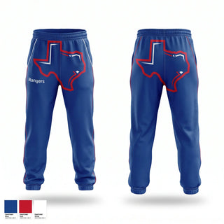Sweatpants, Rangers, Softball, Teamtime, Team time, sublimation, custom sports apparel, team uniforms, spirit wear, spiritwear, sports uniforms, custom shirts, team store, custom team store, fundraiser sports, apparel fundraiser