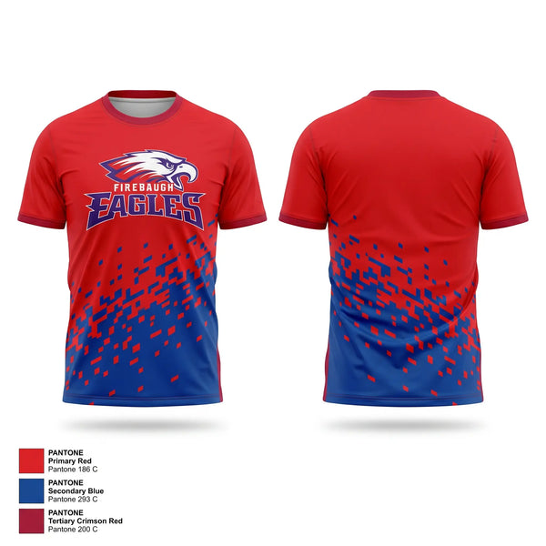 Short Sleeve Performance Shirt, Firebaugh eagles, Softball, Teamtime, Team time, sublimation, custom sports apparel, team uniforms, spirit wear, spiritwear, sports uniforms, custom shirts, team store, custom team store, fundraiser sports, apparel fundraiser