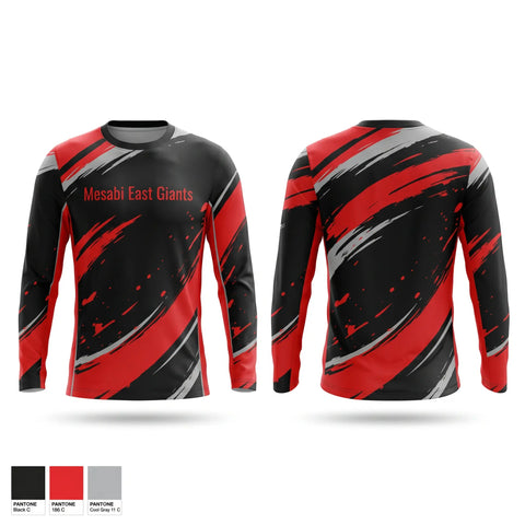 Long Sleeve Performance Shirt, Mesabi East Giants, Women's Basketball, Teamtime, Team time, sublimation, custom sports apparel, team uniforms, spirit wear, spiritwear, sports uniforms, custom shirts, team store, custom team store, fundraiser sports, apparel fundraiser