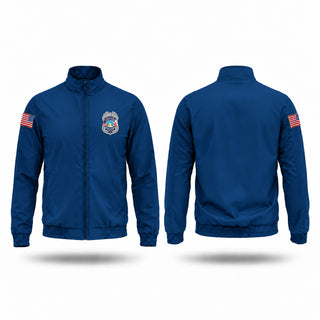 Windbreaker, DCPS Police, Police, Teamtime, Team time, sublimation, custom sports apparel, team uniforms, spirit wear, spiritwear, sports uniforms, custom shirts, team store, custom team store, fundraiser sports, apparel fundraiser