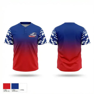 Two Button Softball Jersey, Inter-Lakes Pride, Softball, Teamtime, Team time, sublimation, custom sports apparel, team uniforms, spirit wear, spiritwear, sports uniforms, custom shirts, team store, custom team store, fundraiser sports, apparel fundraiser