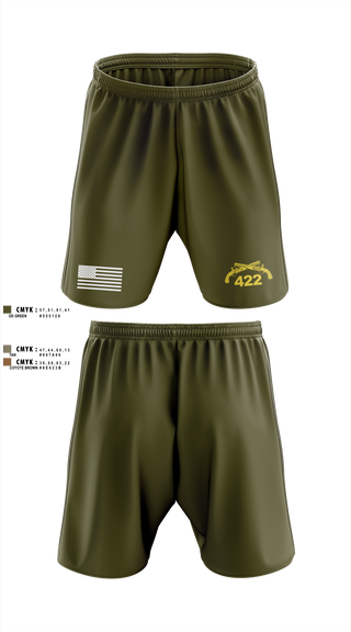 Athletic Shorts With Pockets, 422nd Military Police Company, Army, Teamtime, Team time, sublimation, custom sports apparel, team uniforms, spirit wear, spiritwear, sports uniforms, custom shirts, team store, custom team store, fundraiser sports, apparel fundraiser