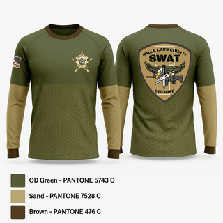 Long Sleeve Performance Shirt, Mille Lacs County SWAT, Police, Teamtime, Team time, sublimation, custom sports apparel, team uniforms, spirit wear, spiritwear, sports uniforms, custom shirts, team store, custom team store, fundraiser sports, apparel fundraiser