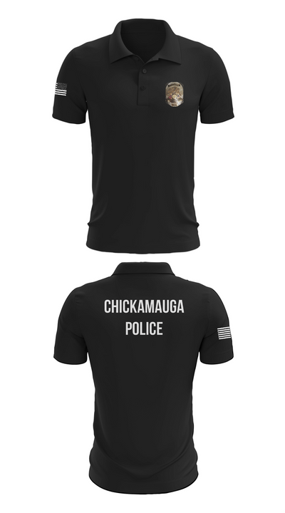 Chickamauga Police 51367773 Short Sleeve Performance Polo - 26