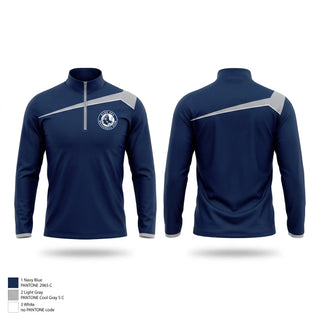 Quarter Zip Jacket, Indy Blue Sox, Baseball, Teamtime, Team time, sublimation, custom sports apparel, team uniforms, spirit wear, spiritwear, sports uniforms, custom shirts, team store, custom team store, fundraiser sports, apparel fundraiser