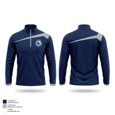 Indy Blue Sox Quarter Zip Jacket - 1