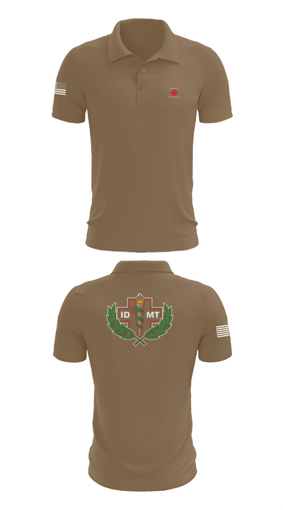 IDMTs 71442140 Short Sleeve Performance Polo - 7