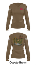 152 ESC Women's Long Sleeve V-neck Shirt - 17