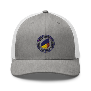 C Co 2-47 197th Infantry Brigade Retro Trucker Hat | Yupoong 6606
