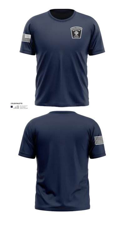 Boston Fire Department 36118843 Short Sleeve Performance Shirt - 21