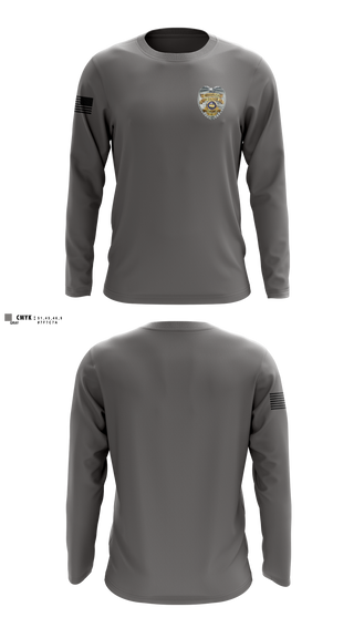 Long Sleeve Performance Shirt, Wakarusa, Police, Teamtime, Team time, sublimation, custom sports apparel, team uniforms, spirit wear, spiritwear, sports uniforms, custom shirts, team store, custom team store, fundraiser sports, apparel fundraiser