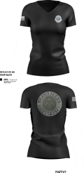 Florida Highway Patrol 5155523 Women's Short Sleeve V-neck Shirt - 100