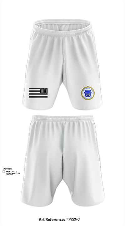 NSA Mechanicsburg 84971329 Athletic Shorts With Pockets - 102