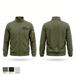 Windbreaker, Mobile County SO, Police, Teamtime, Team time, sublimation, custom sports apparel, team uniforms, spirit wear, spiritwear, sports uniforms, custom shirts, team store, custom team store, fundraiser sports, apparel fundraiser