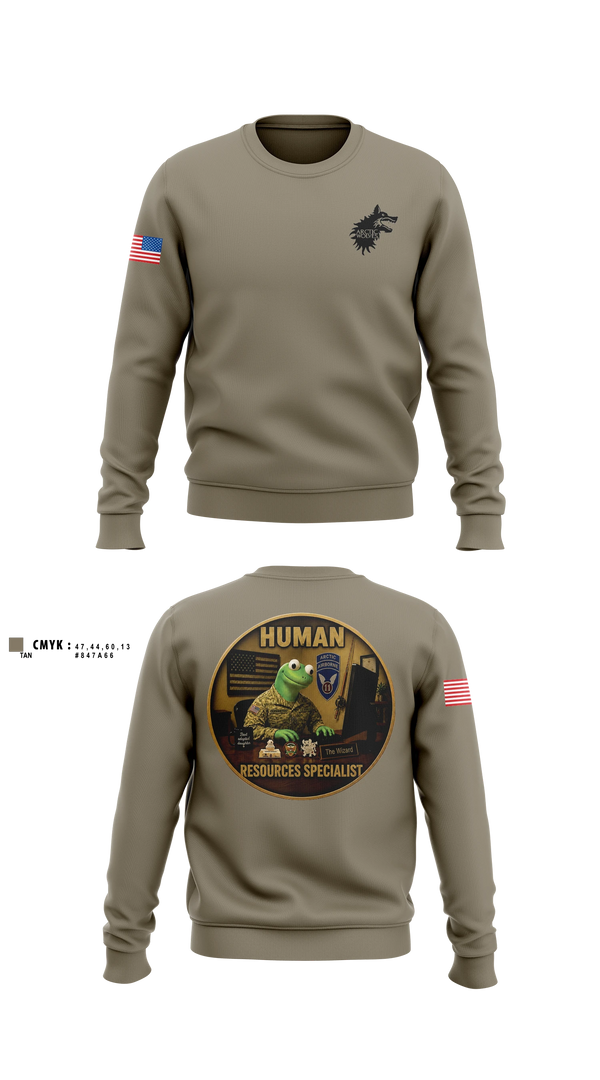Crew Neck Sweatshirt, 1-24 infantry battalion, Army, Teamtime, Team time, sublimation, custom sports apparel, team uniforms, spirit wear, spiritwear, sports uniforms, custom shirts, team store, custom team store, fundraiser sports, apparel fundraiser