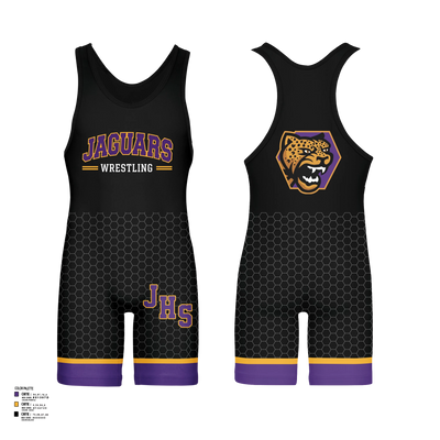 Jag highschool jaguars Wrestling Singlet - 3