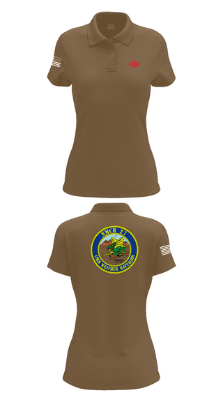 Womens Short Sleeve Performance Polo, NMCB  27, Navy, Teamtime, Team time, sublimation, custom sports apparel, team uniforms, spirit wear, spiritwear, sports uniforms, custom shirts, team store, custom team store, fundraiser sports, apparel fundraiser