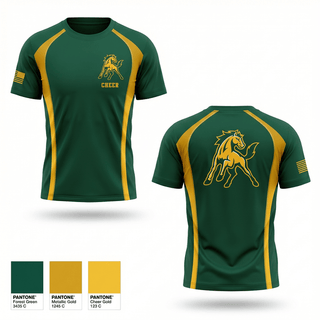 Short Sleeve Performance Shirt, San Marin Mustngs, Cheer, Teamtime, Team time, sublimation, custom sports apparel, team uniforms, spirit wear, spiritwear, sports uniforms, custom shirts, team store, custom team store, fundraiser sports, apparel fundraiser