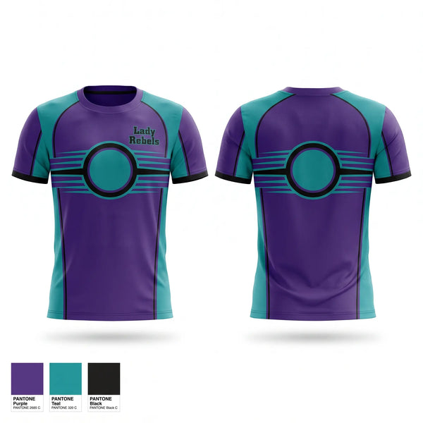 Short Sleeve Performance Shirt, Lady Rebels, Softball, Teamtime, Team time, sublimation, custom sports apparel, team uniforms, spirit wear, spiritwear, sports uniforms, custom shirts, team store, custom team store, fundraiser sports, apparel fundraiser