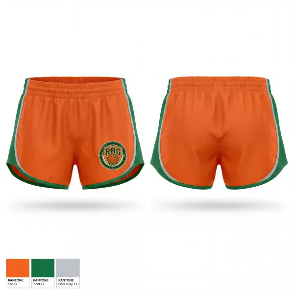 Womens Shorts, Rio Bravo Greeley Gauchos, Women's Basketball, Teamtime, Team time, sublimation, custom sports apparel, team uniforms, spirit wear, spiritwear, sports uniforms, custom shirts, team store, custom team store, fundraiser sports, apparel fundraiser
