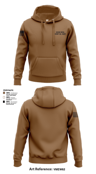 Hoodie, Crow Wing Comp Sq. (CAP), Air Force, Teamtime, Team time, sublimation, custom sports apparel, team uniforms, spirit wear, spiritwear, sports uniforms, custom shirts, team store, custom team store, fundraiser sports, apparel fundraiser