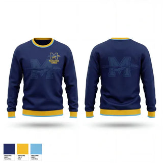 Crew Neck Sweatshirt, Monache High School Tennis, Tennis, Teamtime, Team time, sublimation, custom sports apparel, team uniforms, spirit wear, spiritwear, sports uniforms, custom shirts, team store, custom team store, fundraiser sports, apparel fundraiser